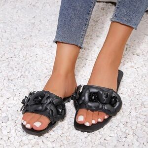 Jeffrey Campbell Floralee Slide Sandals